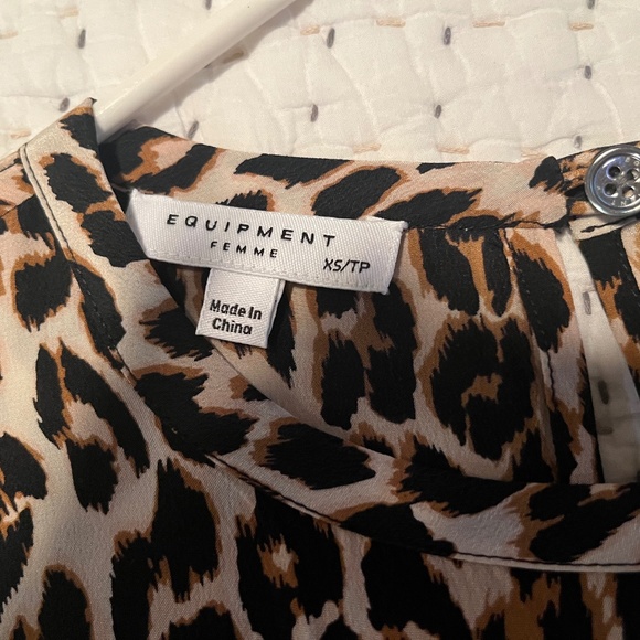 Equipment leopard print dress - Picture 4 of 5